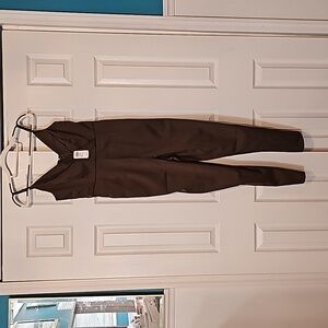 Windsor Olive Belted Jumpsuit